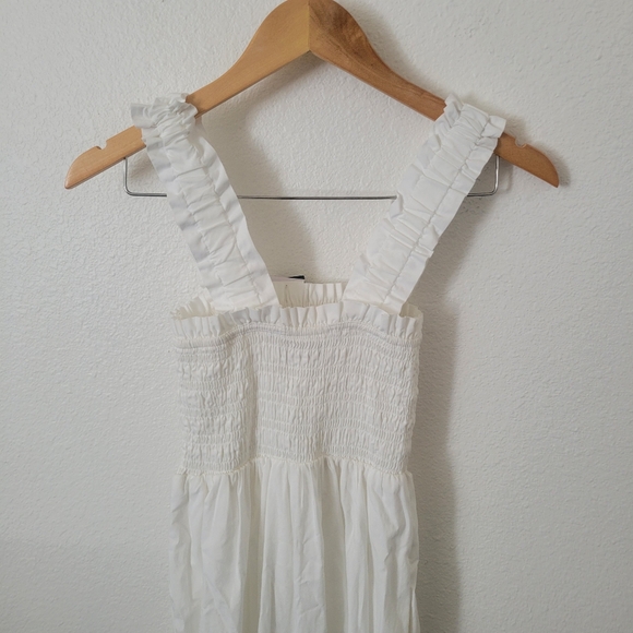 Abercrombie And Fitch Smocked Bodice Tiered Maxi Dress Size XS - Picture 3 of 7